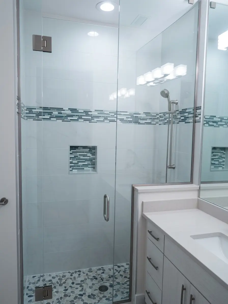 Bathroom Remodeling project by Accent Construction & Remodeling